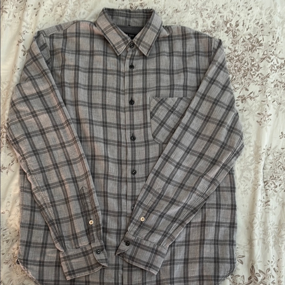 Rag & Bone Gray Casual Button Down Shirt
